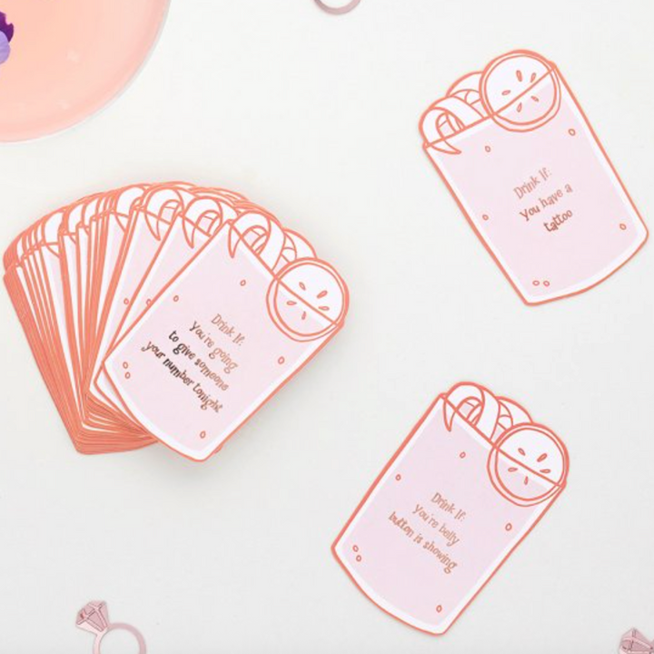 Drink If Cocktail Shaped Card Game