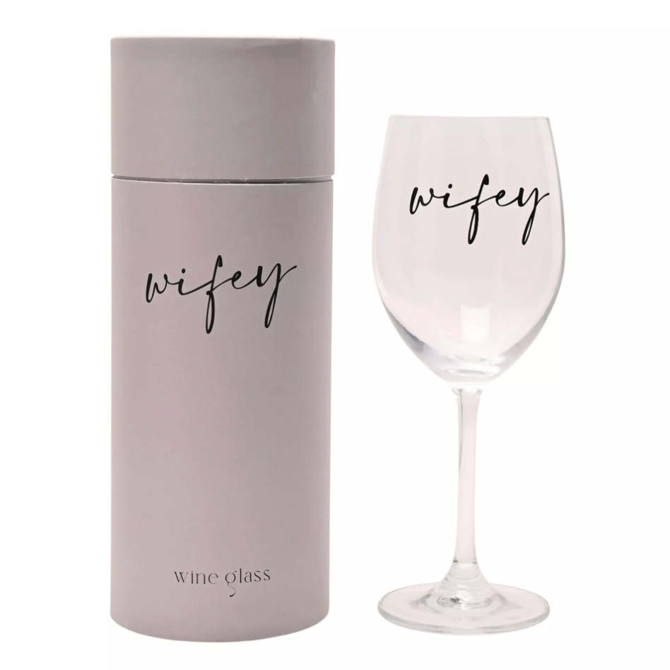 Wifey Wine Glass