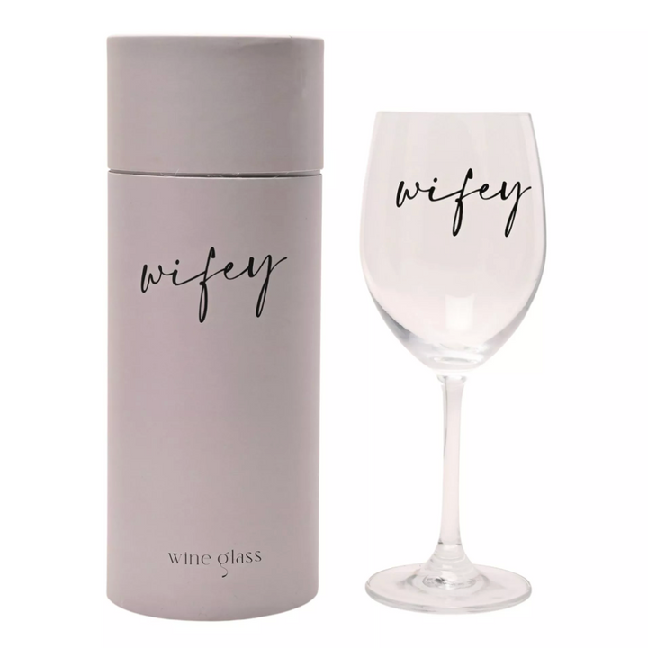 Wifey Wine Glass