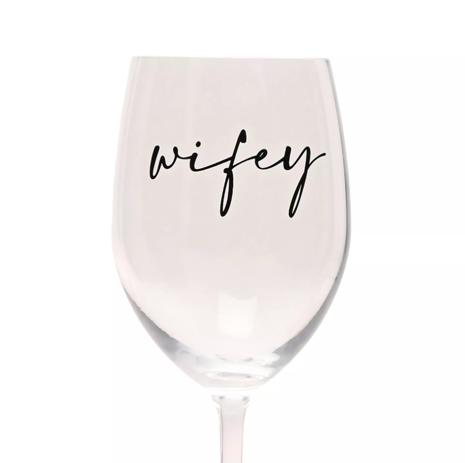 Wifey Wine Glass