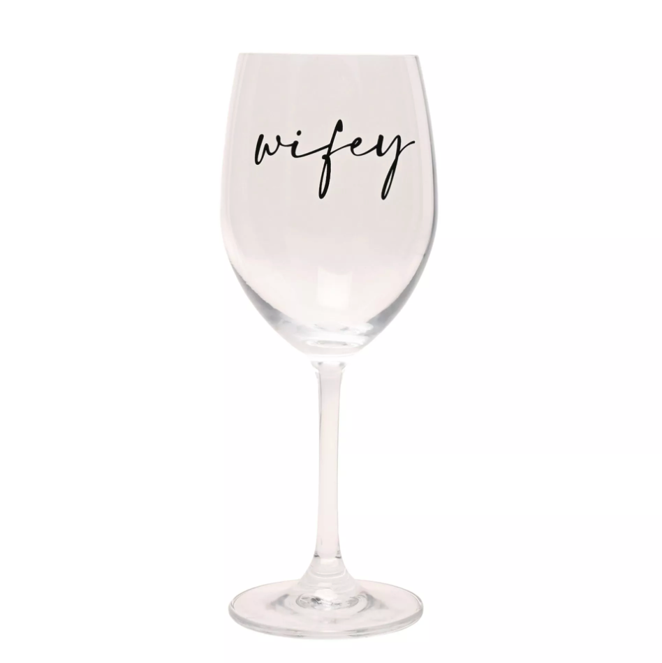 Wifey Wine Glass