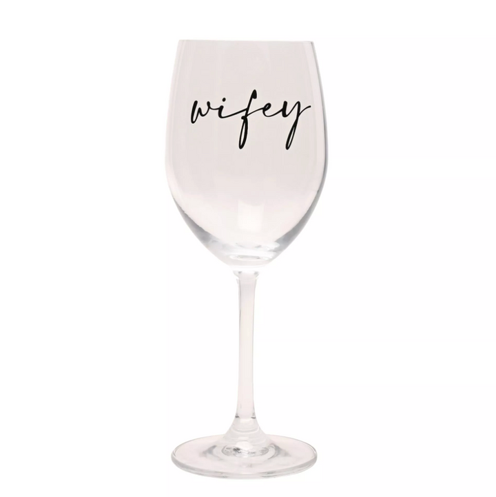 Wifey Wine Glass