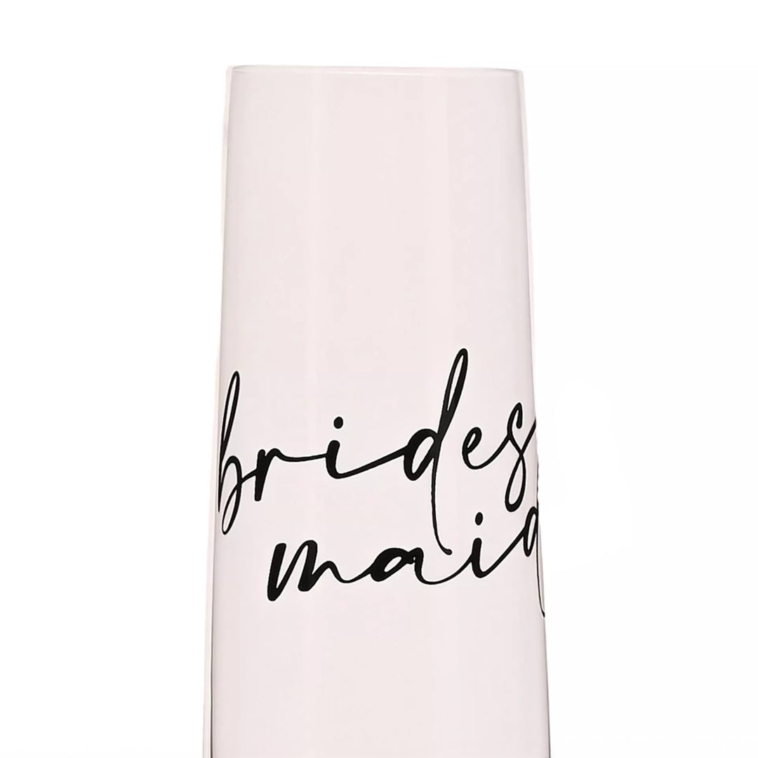 Bridesmaid Glass Flute