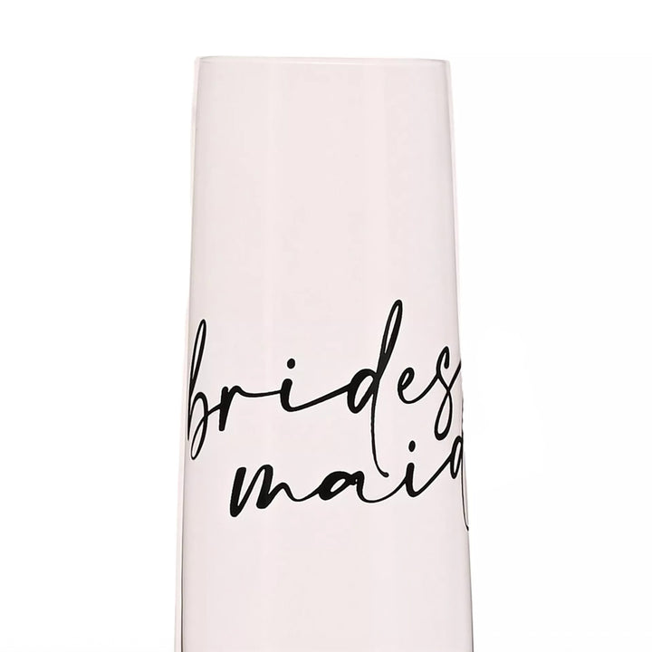 Bridesmaid Glass Flute