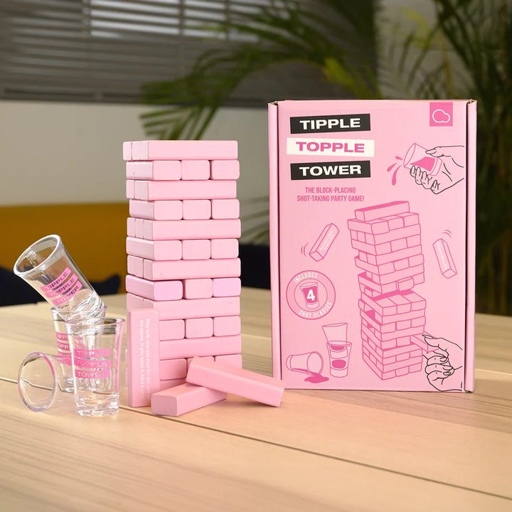 Tipple Topple Tower Drinking Game