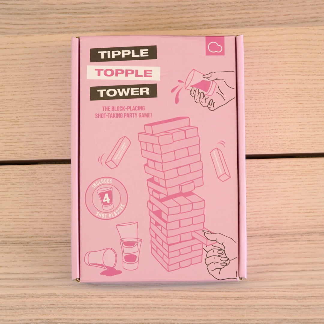 Tipple Topple Tower Drinking Game