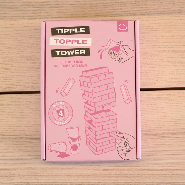 Tipple Topple Tower Drinking Game