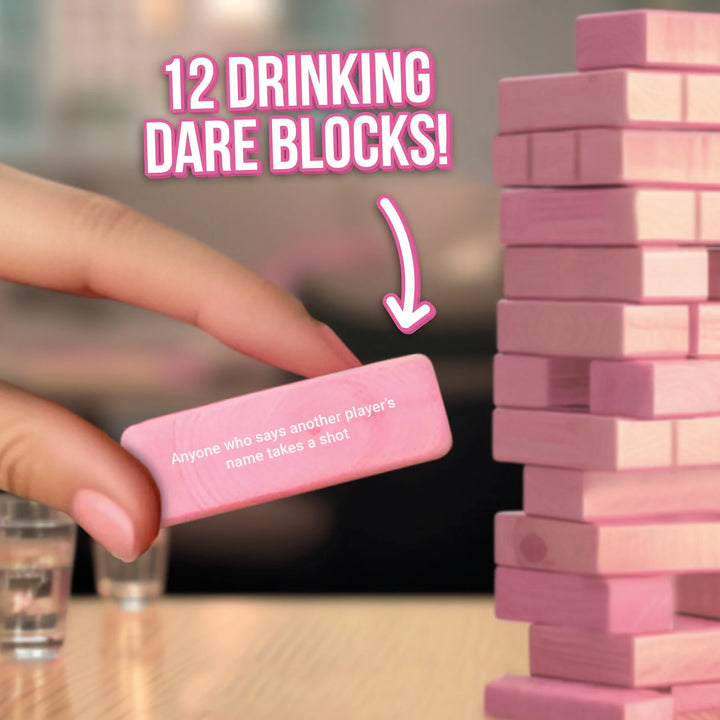 Tipple Topple Tower Drinking Game