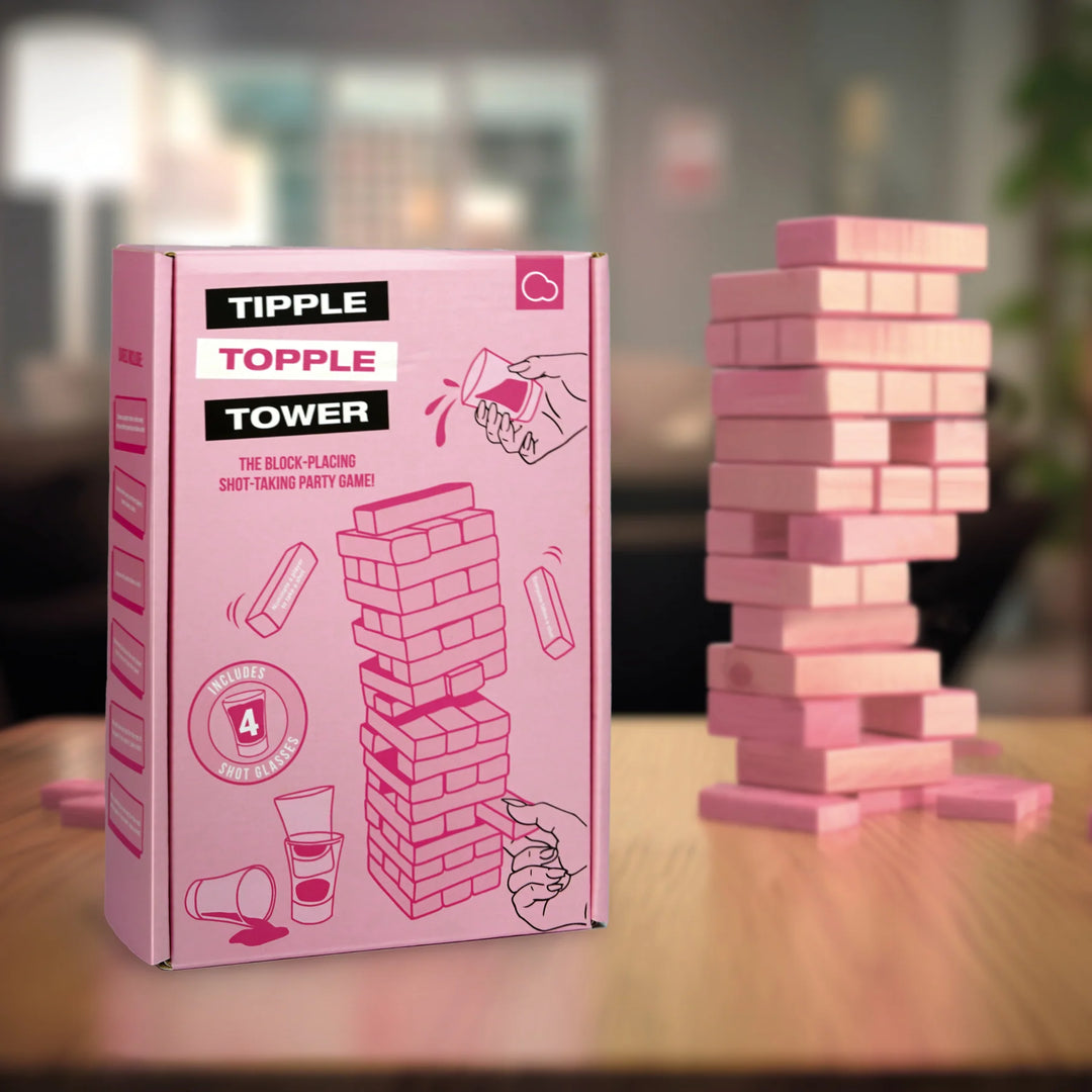 Tipple Topple Tower Drinking Game