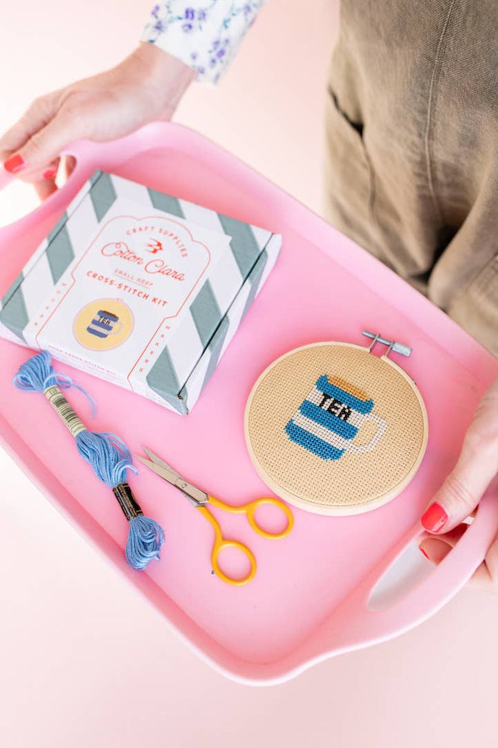Tea Cross Stitch Kit