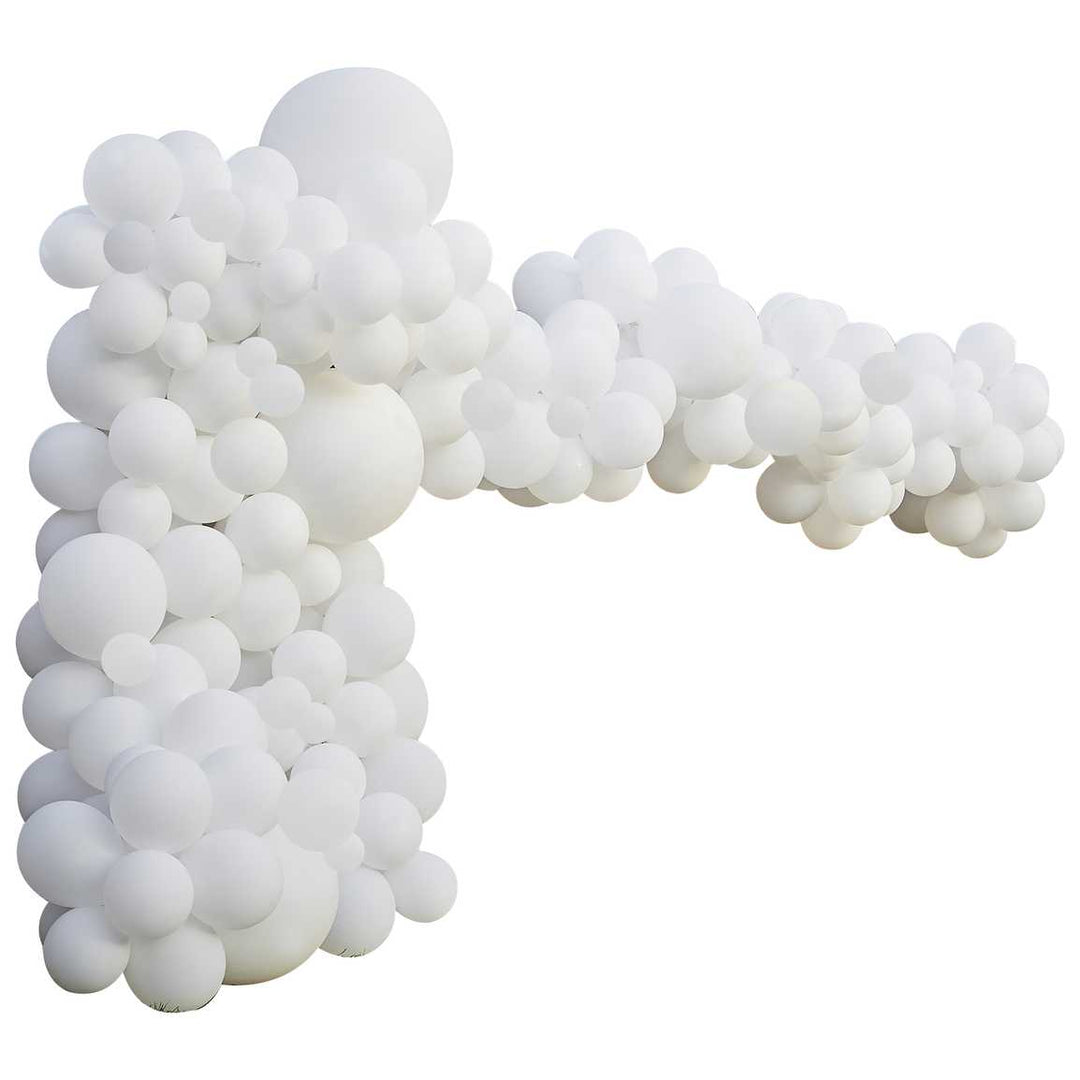 Luxe White Balloon Arch Kit