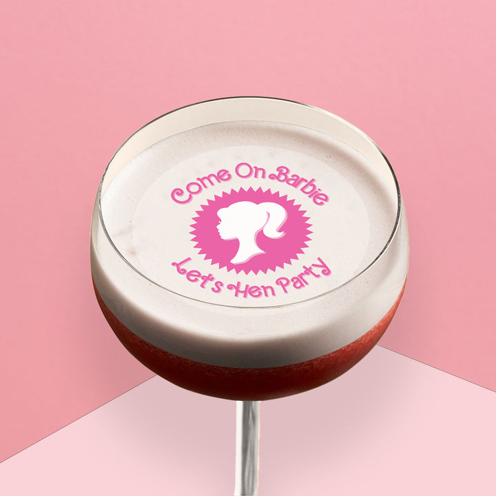 Barbie Hen Party Cocktail Toppers | Set of 10