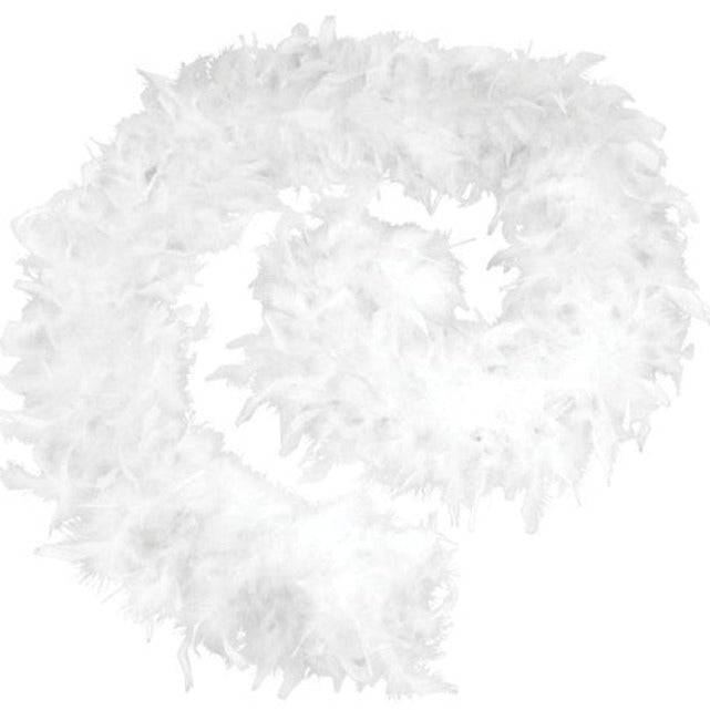 White Feather Boa