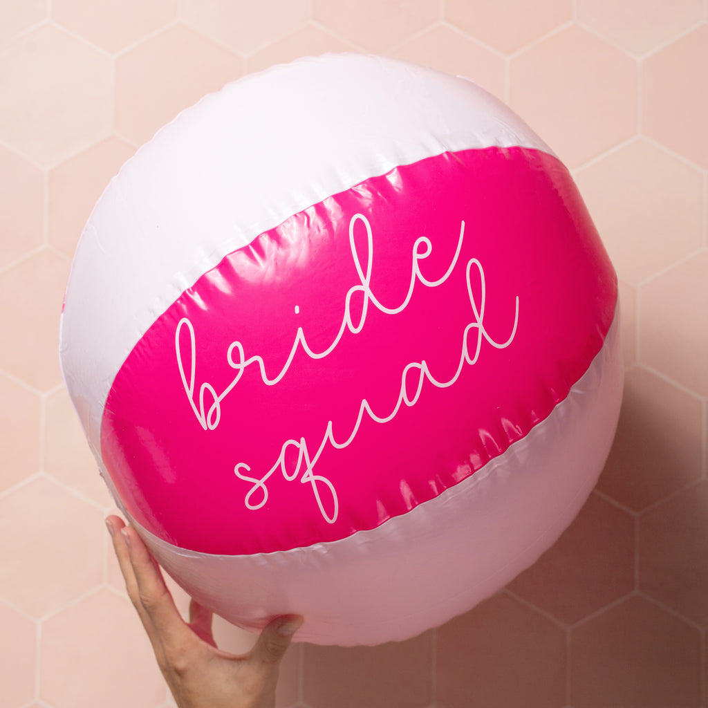 Bride Squad Party Beach Ball