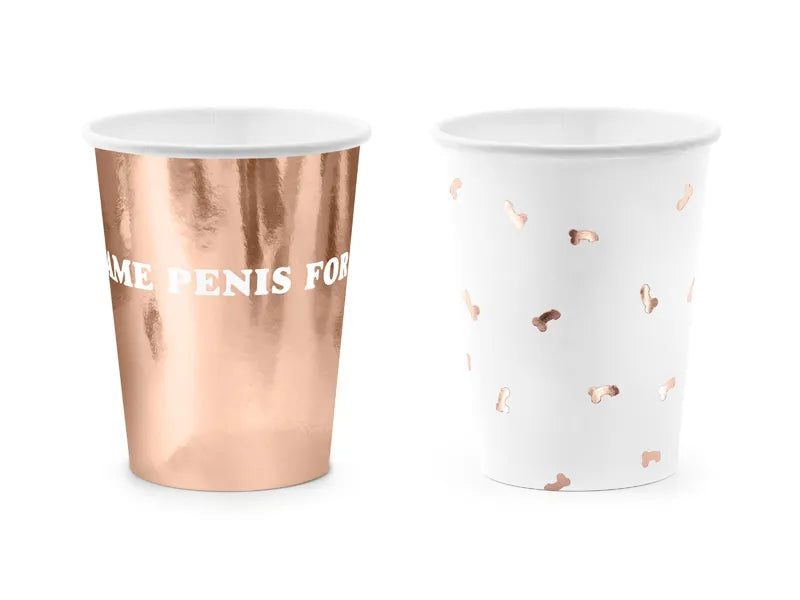 Same Penis Forever Hen Party Cups | 6 Pack