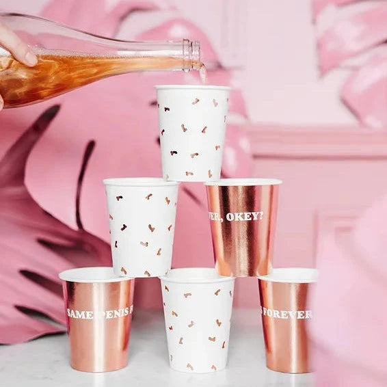 Same Penis Forever Party Cups 6 Pack