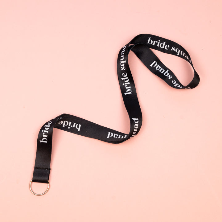 Black Bride Squad Lanyard