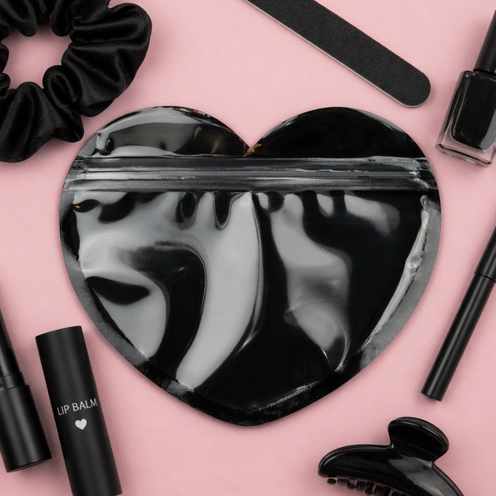 Black Heart Hen Party Pouch