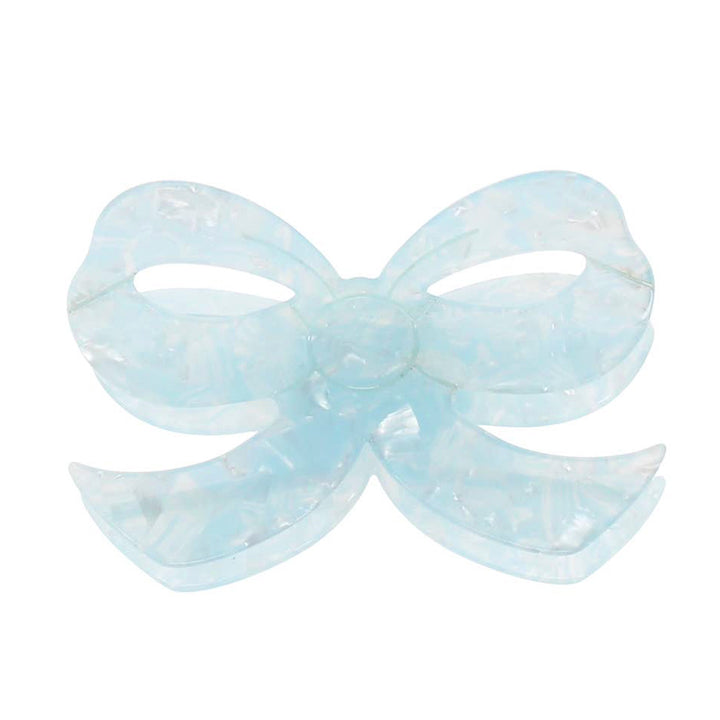 Blue Bow Hair Claw Clip