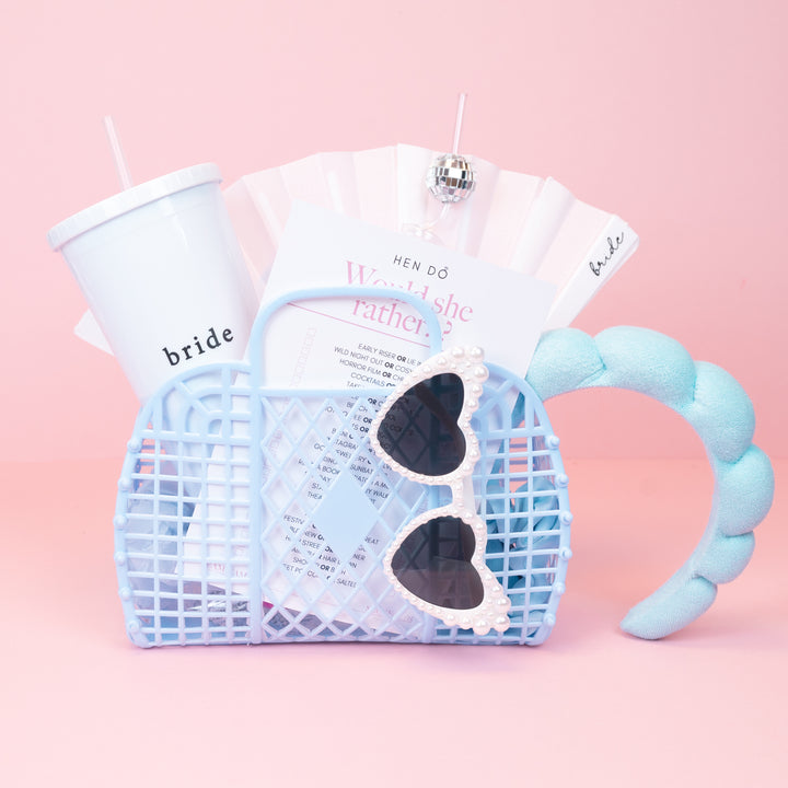 Blue Retro Jelly Bag - Team Hen