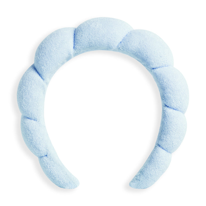 White Bubble Spa Headband - Team Hen