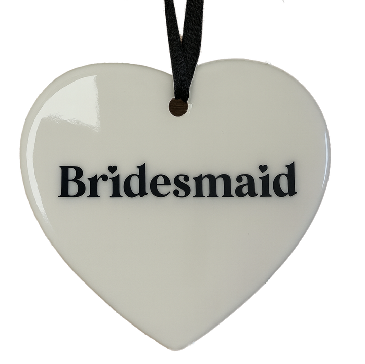 Bridesmaid Heart Keepsake