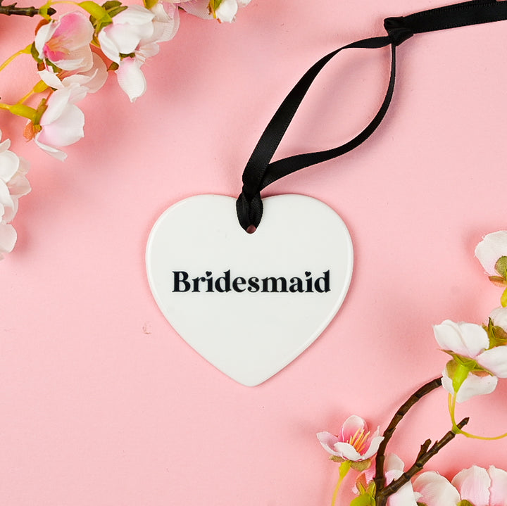 Bridesmaid Heart Keepsake