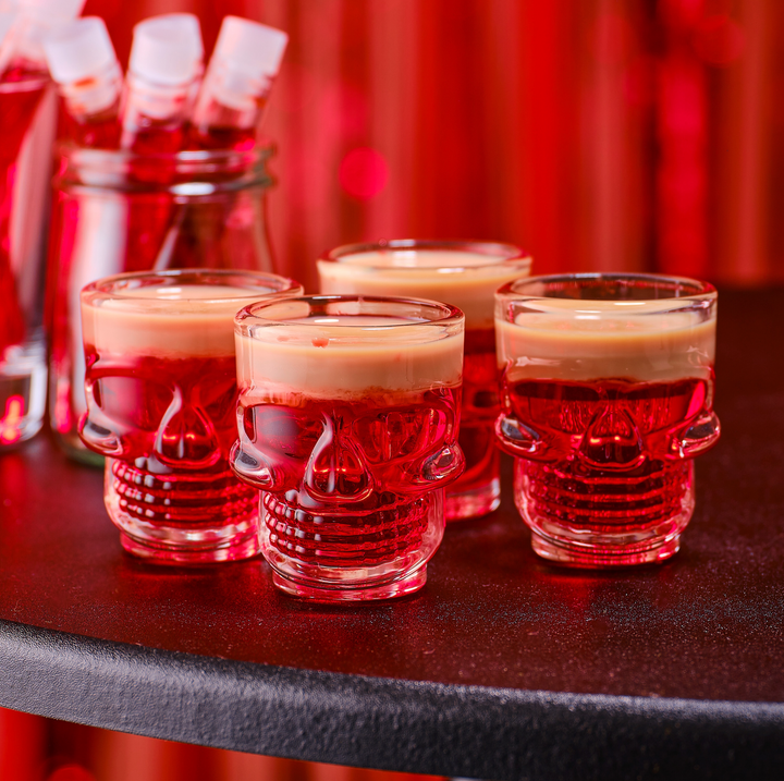 RIP The Single Life Skull Party Shot Glasses