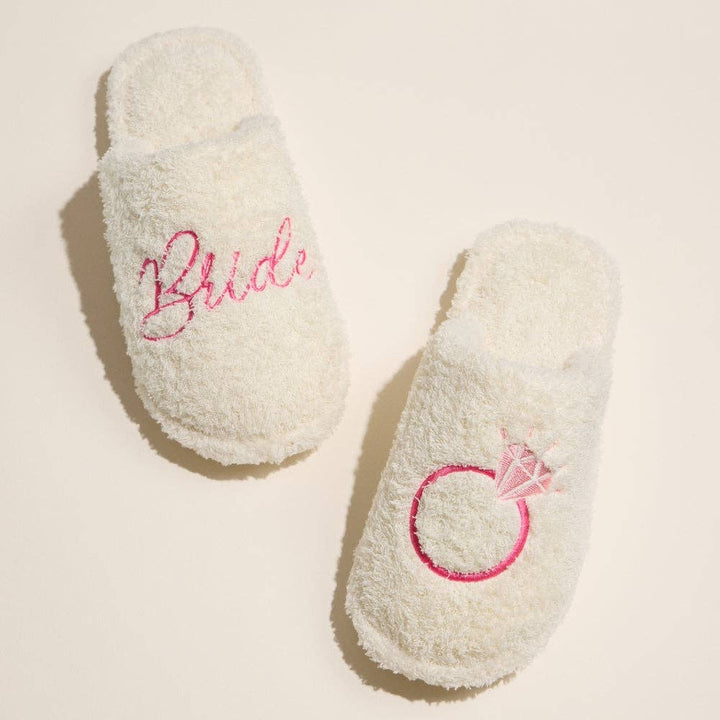 Bride Cosy Wedding Slippers