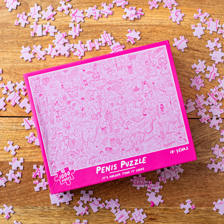 Penis Puzzle Hen Party Game