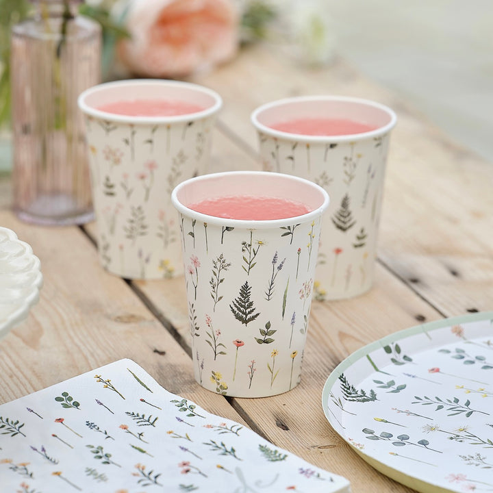 Bridal Bloom Paper Cup