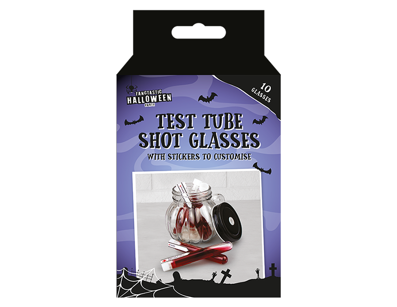 RIP The Single Life Test Tube Shot Glasses | 10 Pack