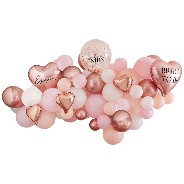 Future Mrs Rose Gold Balloon Arch Kit | Hen Party Balloons