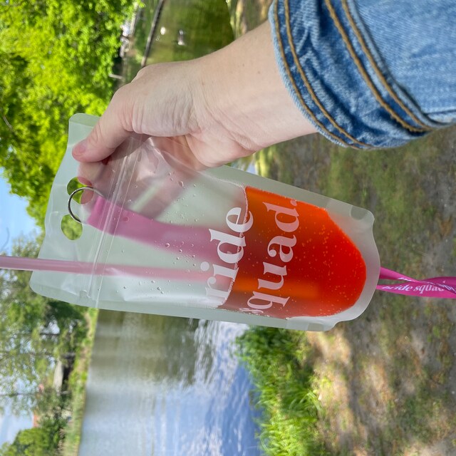 The Bride Drinks Pouch with Lanyard