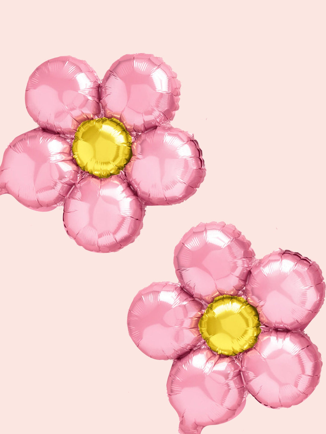 Foil Daisy Flower 17" Balloon - 4 Pack