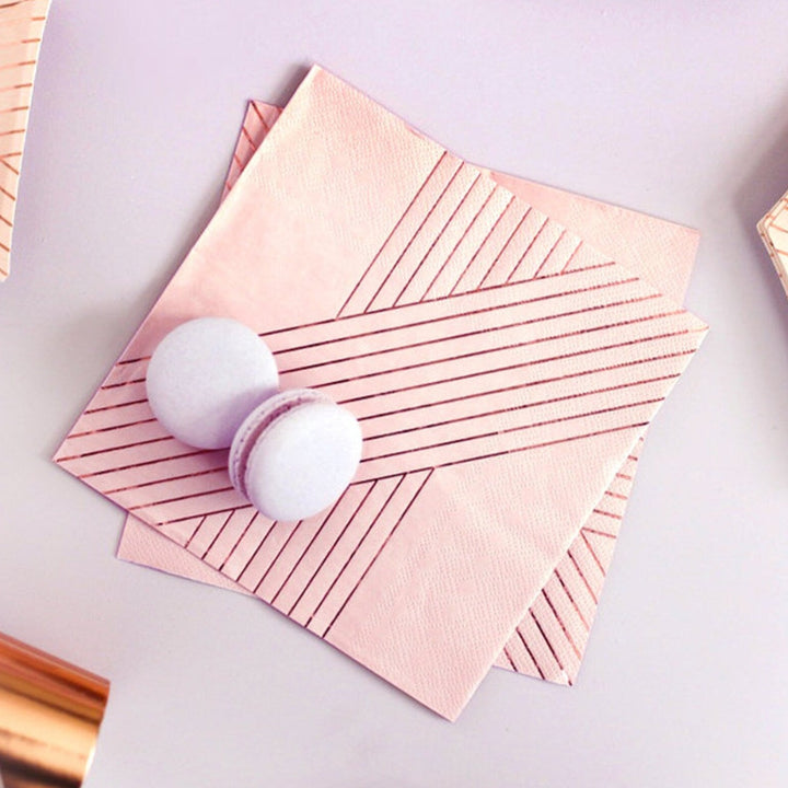 Pink Cocktail Paper Napkins