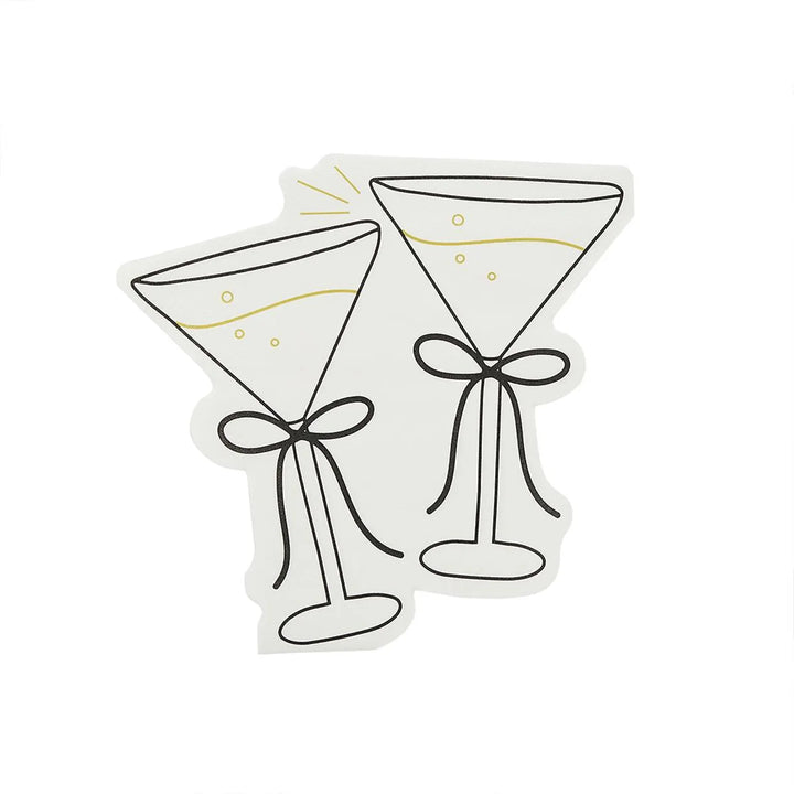 Cocktail Shape Napkins