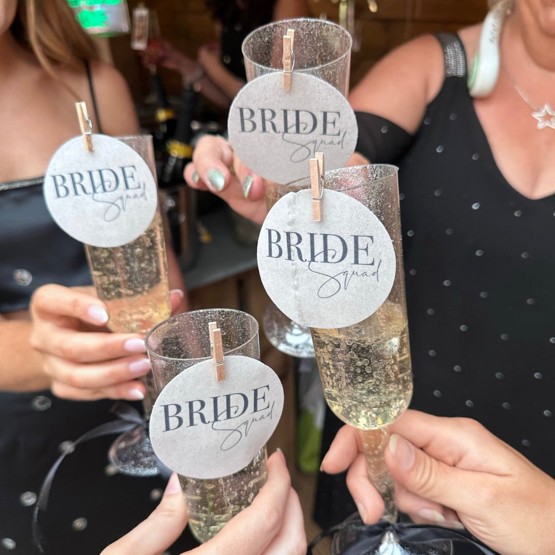 Bride Squad Cocktail Toppers | Set of 10