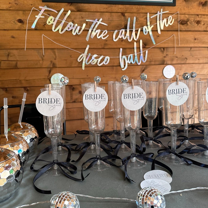 Bride Squad Cocktail Toppers | Set of 10