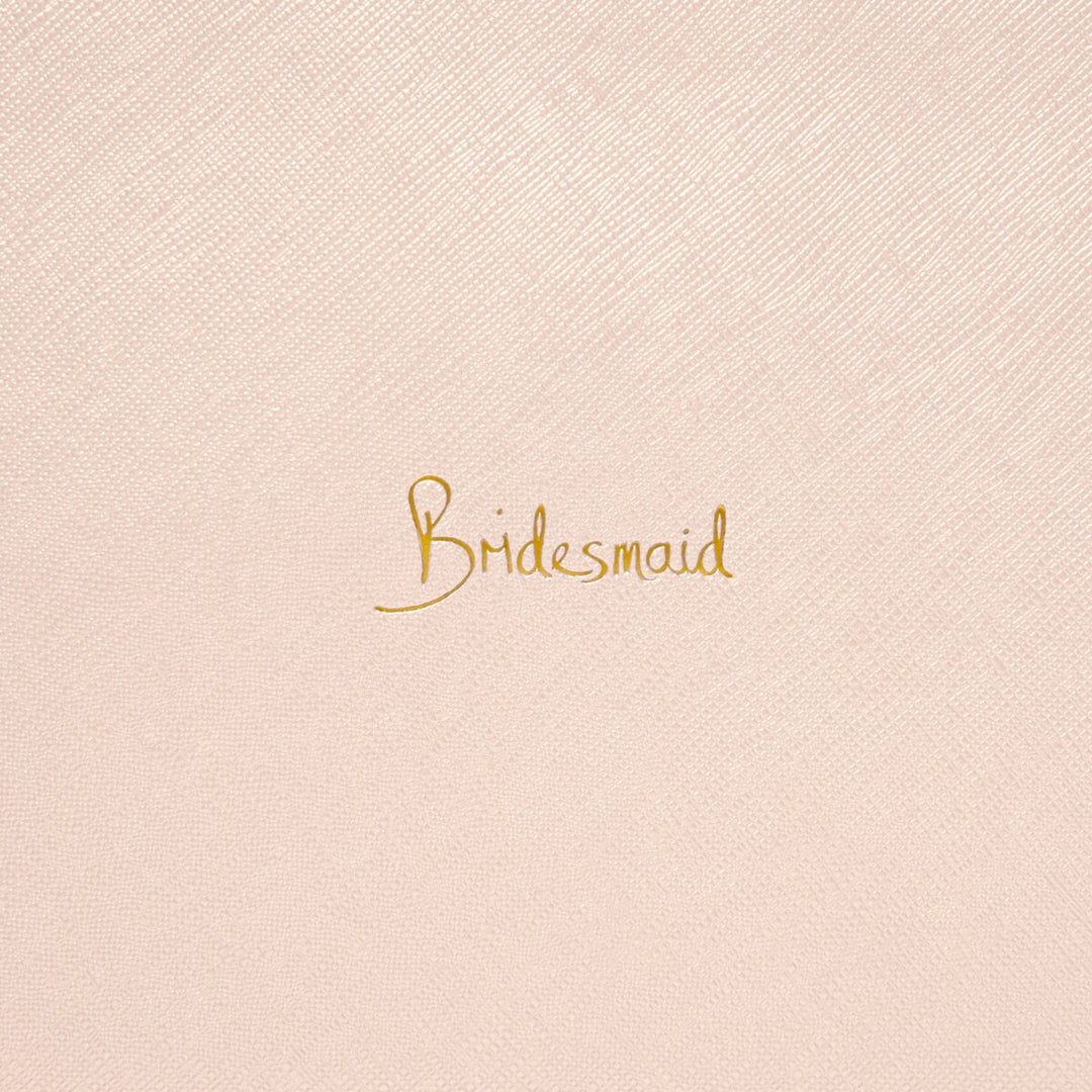 Bridesmaid Pouch in Rose Gold