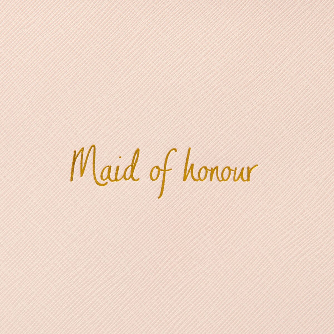 Maid of Honour Pouch in Rose Gold