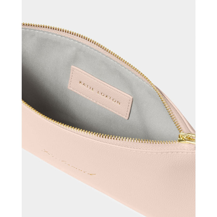 Bridesmaid Pouch in Light Pink