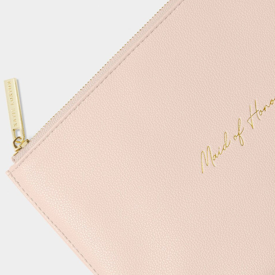 Maid of Honour Pouch in Light Pink
