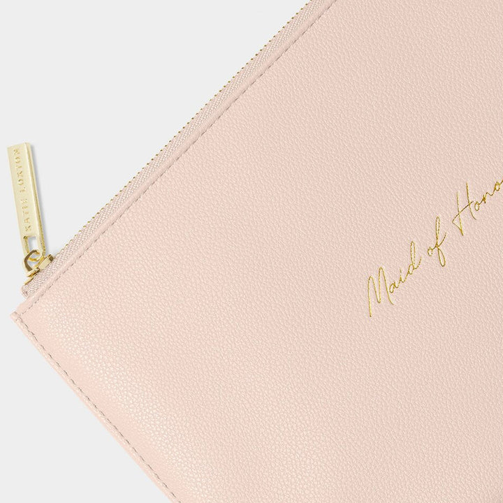 Maid of Honour Pouch in Light Pink
