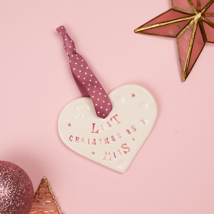 Last Christmas as a Miss Ceramic Heart