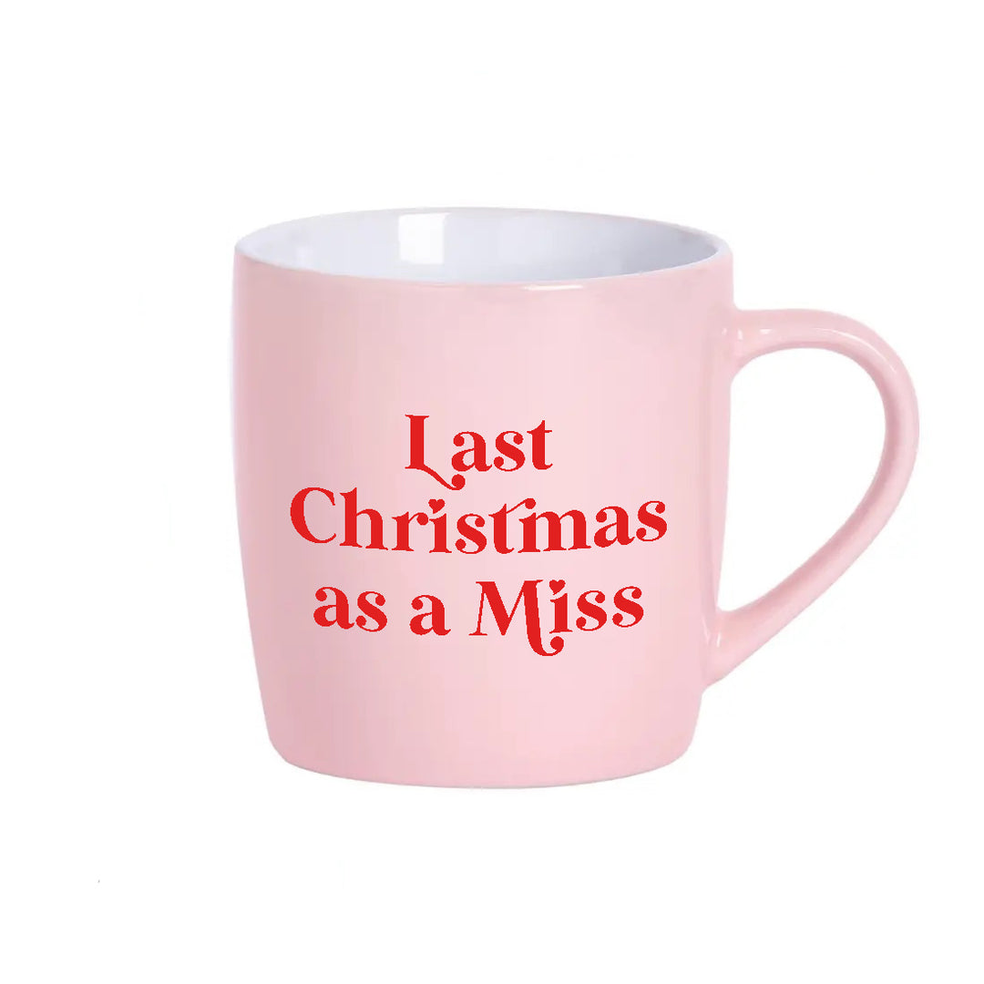 Last Christmas As A Miss Stoneware Mug