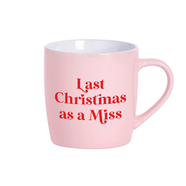 Last Christmas As A Miss Stoneware Mug