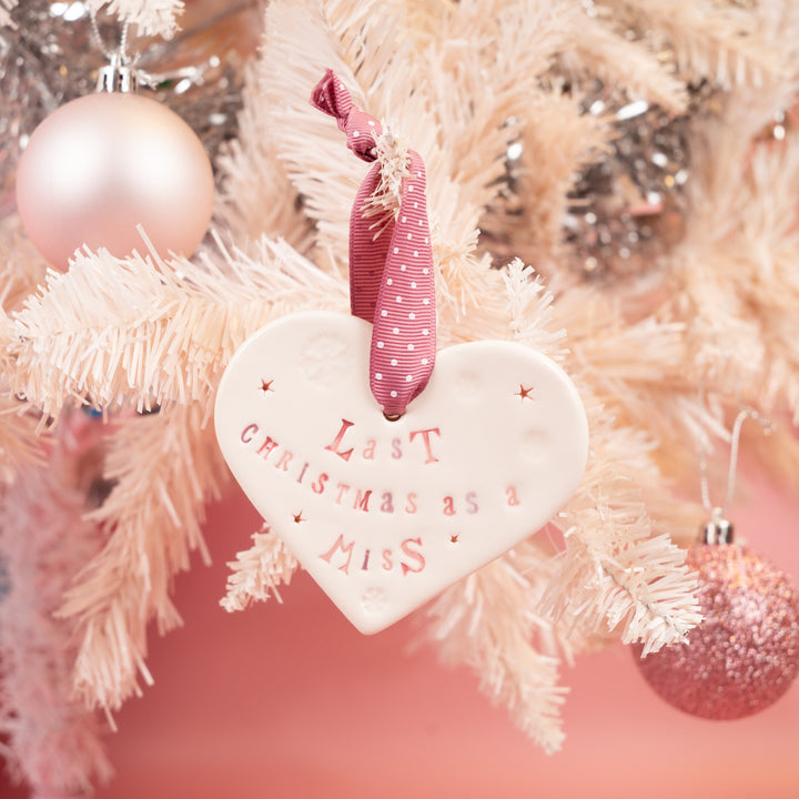 Last Christmas as a Miss Ceramic Heart
