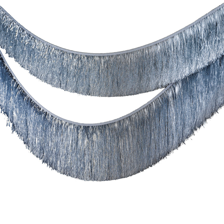 Silver Tinsel Garland Decoration