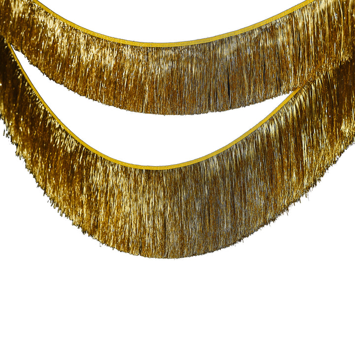 Gold Tinsel Garland Decoration